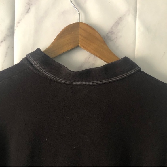 VINTAGE 90s CLAIBORNE SHORT SLEEVE POLO SHURT BLACK/GRAY MENS XL - Picture 6 of 7